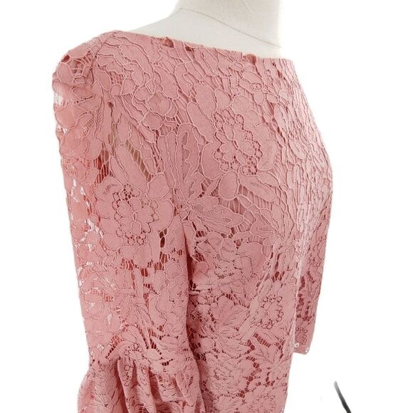 Laundry lace top with bell sleeves size small - Picture 4 of 15